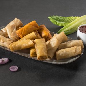 Vegetable spring rolls